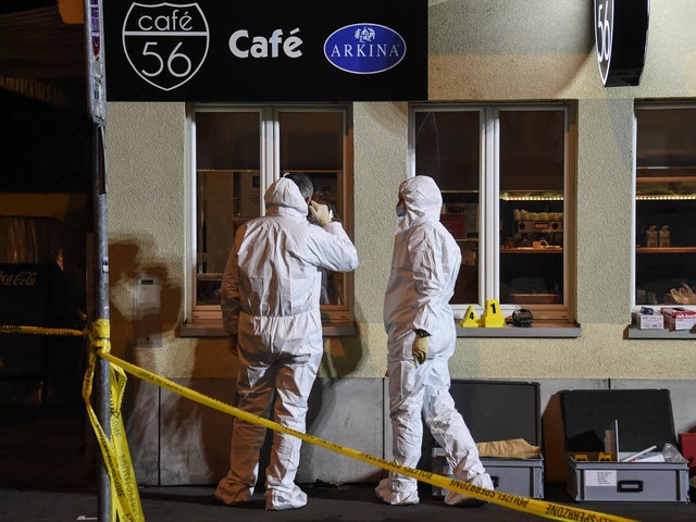 In dieser Bar in Basel sind die tdlichen Schsse gefallen.  | Foto: AFP
