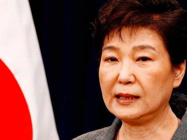 Die sdkoreanische Staatsprsidentin Park Geun Hye wurde ihres Amtes enthoben.  | Foto: dpa
