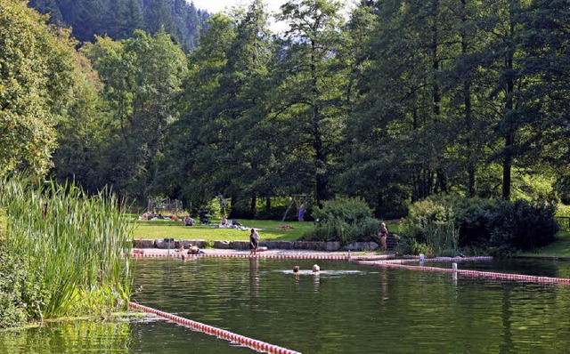 Das Naturschwimmbad in Sulzburg wird zur Badestelle.  | Foto: Archiv: Grziwa