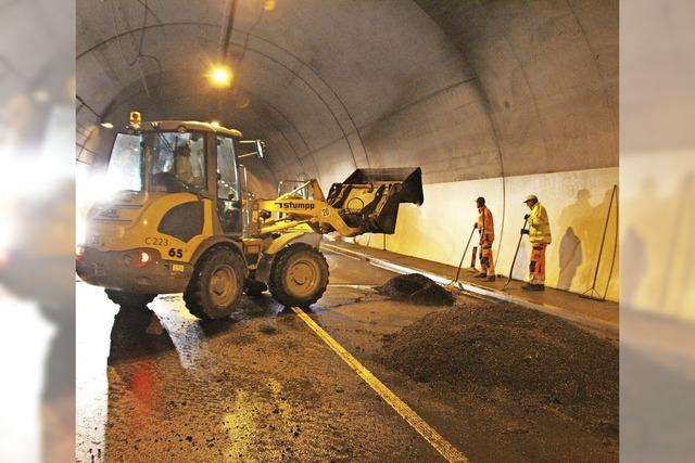 Tunnel bleibt auch kommende Woche zu