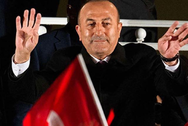 Trkischer Auenminister darf nicht einreisen