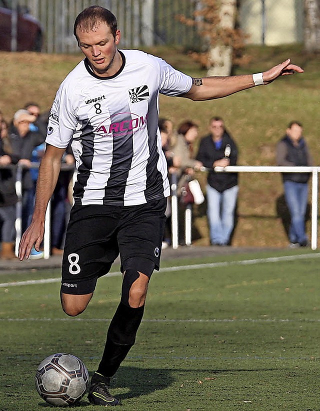 Erst Antreiber, dann vom Platz gestellt: Tobias Weihaar vom FC Villingen II.    | Foto: reinhardt