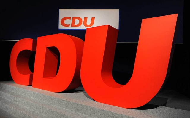 Die CDU rstet sich fr den Wahlkampf.  | Foto: dpa