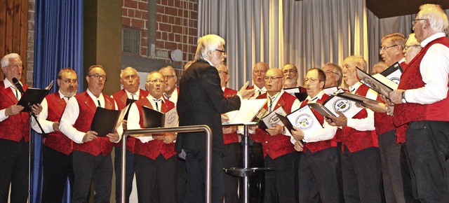 Mit  einem  tollen Konzertabend  volle...gen  und  ihre  Gste  das  Publikum.   | Foto: Ingeborg Grziwa