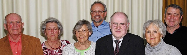 Der Vorstand des Schwarzwaldvereins (v...d Rainer Schmiedlin (2. Vorsitzender)   | Foto: Sedlak