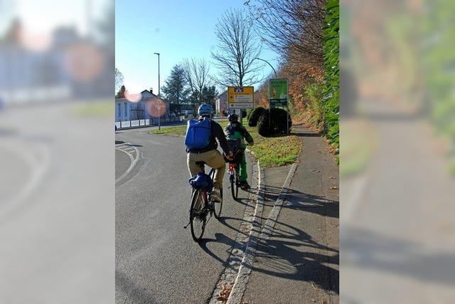 Umleitung in Riehen macht auch den Fahrradfahrern zu schaffen