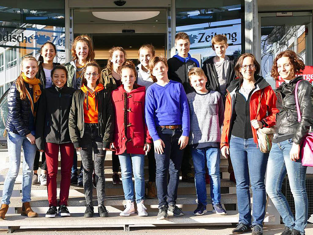 Klasse 8b des Kreisgymnasiums aus Bad Krozingen