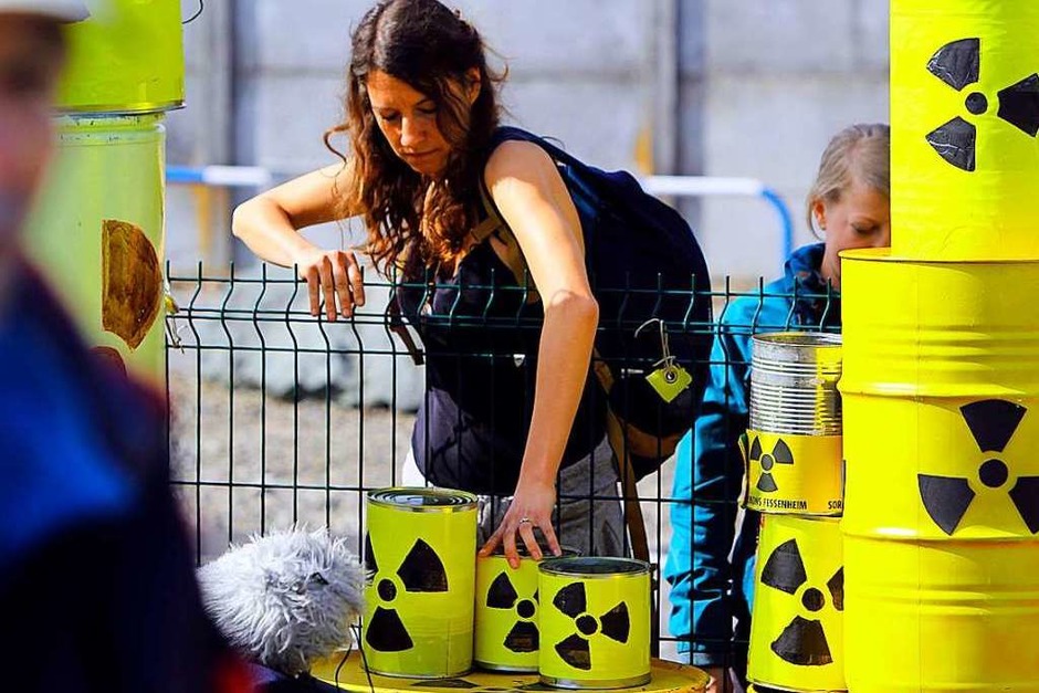 Beim Protest gegen das Atomkraftwerk in Fessenheim war einiges los. (Foto: Patrick Lohmüller)