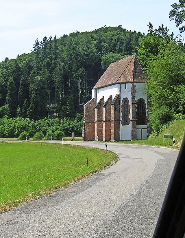 Strae, Landschaft  und Kapelle besch...eine Arbeitsgruppe des Kulturkreises.   | Foto: Jahn