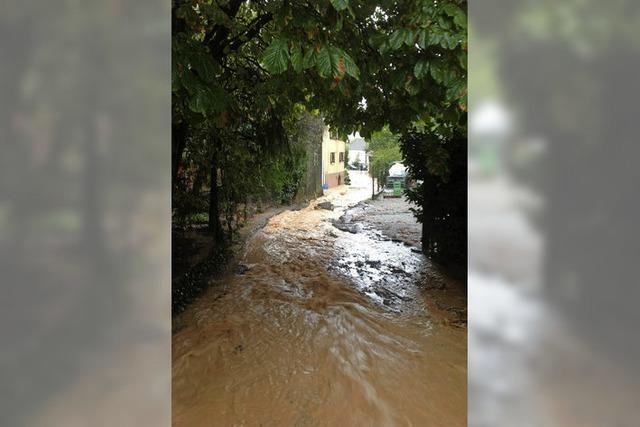 Das Hochwasser soll drauen bleiben