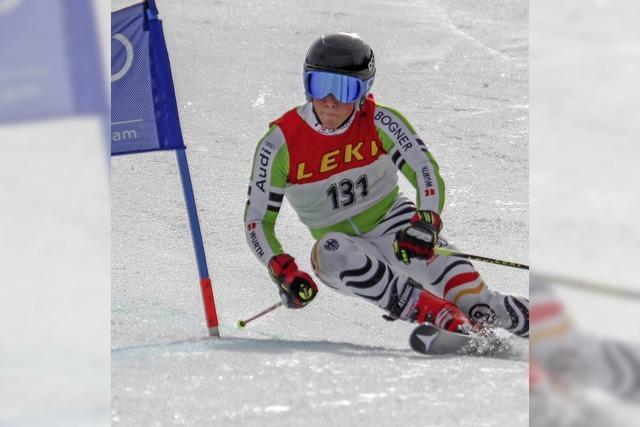 Ferdinand Löffler glänzt bei den Riesenslalomrennen der Skiliga in Sölden