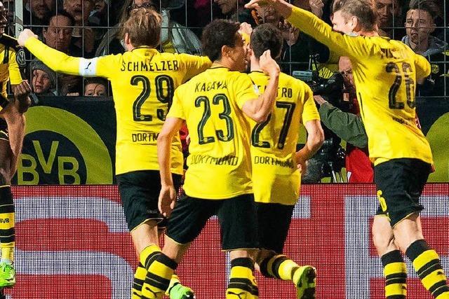 Borussia Dortmund reit Lotte aus den Pokaltrumen