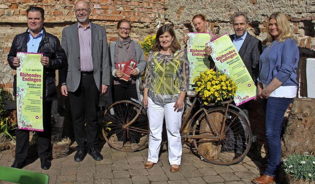 Die Verantwortlichen von Gewerbe- und ...am 1. und 2. April in der Innenstadt.   | Foto: Ruth Seitz