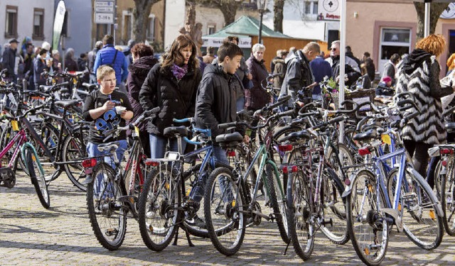 Rund ums Rad dreht sich am kommenden S...ohmarkt und die Fahrradversteigerung.   | Foto: Bernhard Rein