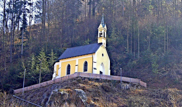 Die Zeller Kalvarienbergkapelle ist 118 Jahre alt.   | Foto: Hermann Jacob