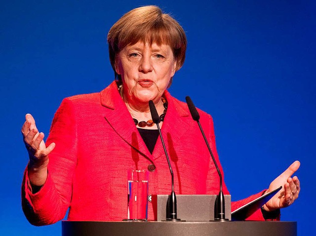 Angela Merkel (Foto) stattet Donald Trump einen Besuch ab.  | Foto: dpa