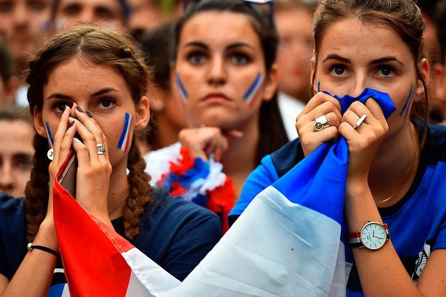 Ob die franzsischen Whler das Wahler...chland und Frankreich bei der EM 2016?  | Foto: AFP
