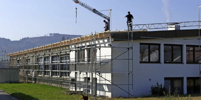 Am Tekuwa-Gebude in Wallbach wird der...ngszentrum Christiani e.V. einziehen.   | Foto: Nino Betz