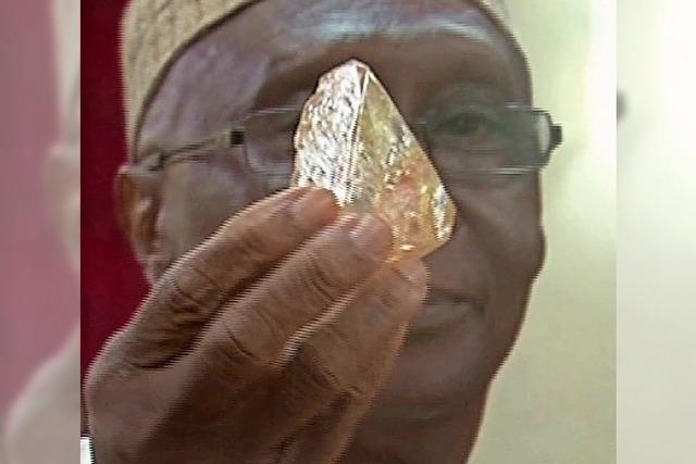 Pfarrer findet Riesendiamanten