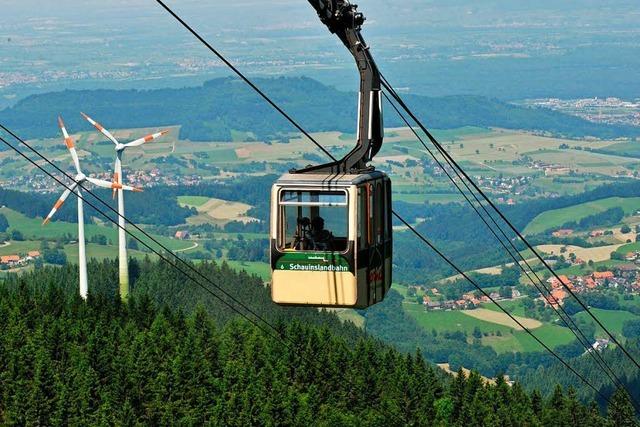 Die Schauinslandbahn macht drei Wochen Pause