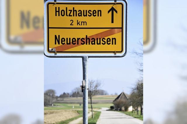 Was passiert mit der Verbindungsstraße zwischen Holzhausen und Neuershausen?