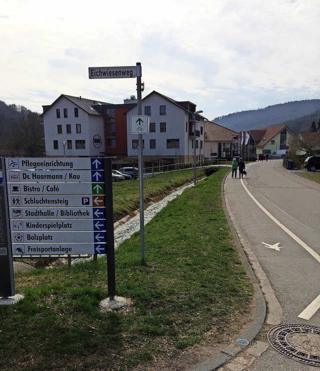 Ab der der Abzweigung &#8222;Eichwiese... Niederbord-Randstein ersetzt werden.   | Foto: Dietmar Noeske