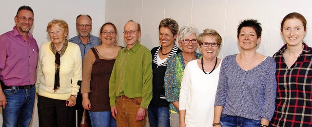 Der Vorstand des TV Haltingen (von lin...e, Elke Kummer und Katharina Feuchter   | Foto: Sedlak