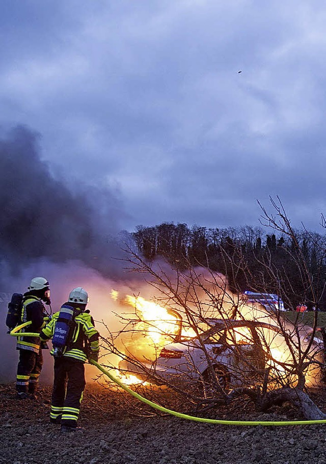 Der Unfall ereignete sich am frhen Sonntagmorgen.   | Foto: volker mnch