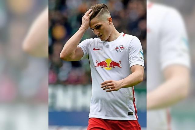 Tristesse bei RB Leipzig nach Niederlage gegen Werder Bremen