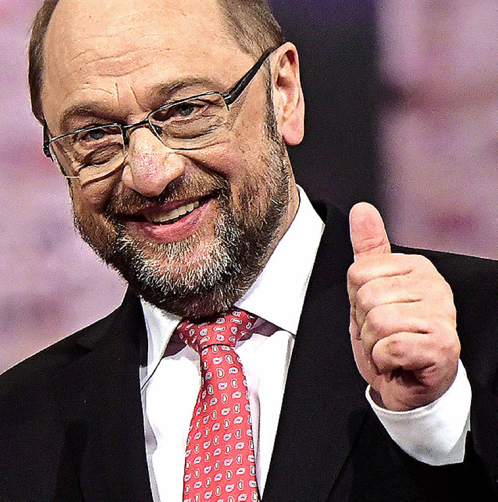 100 Prozent für Schulz Deutschland Badische Zeitung