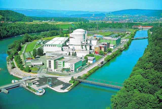 Das Kernkraftwerk Beznau  ist das dienstlteste Kernkraftwerk der Welt.  | Foto: AXPO