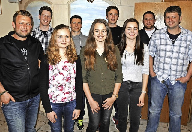 Das neue Vorstandsteam des  SV Laushei...es SV Lausheim in der Vereinsfhrung.   | Foto: Dietmar Noeske