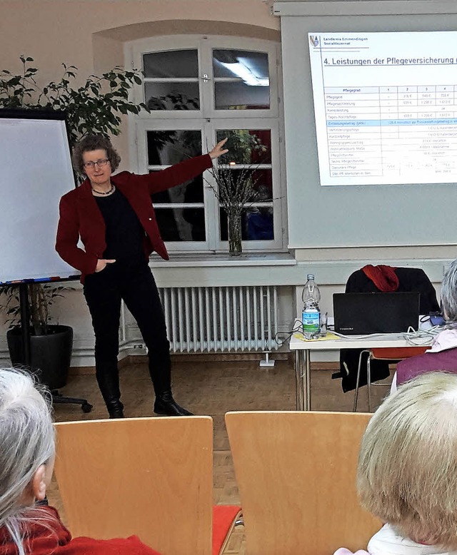 Christiane Hartmann vom Pflegesttzpun...kranken und Hilfe fr die Angehrigen.  | Foto: Privat