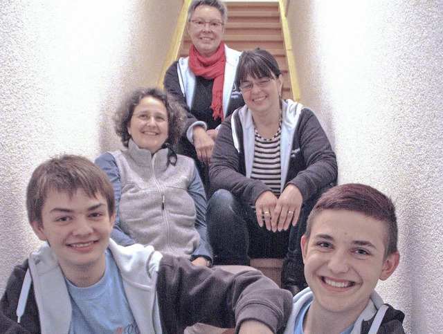 Schaut doch eigentlich ganz harmonisch...meinsam in der Jugendkapelle des MV.   | Foto: Jrn Kerckhoff