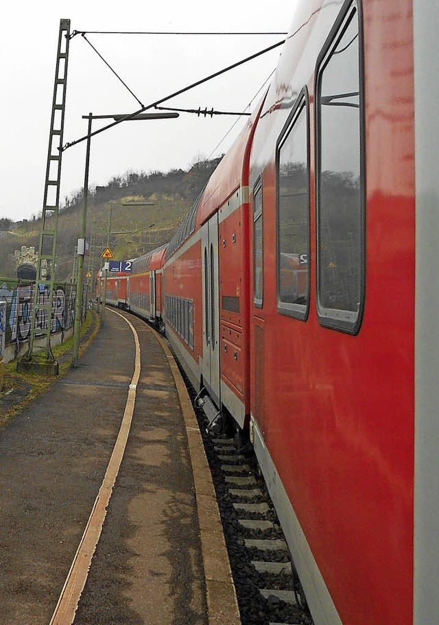 Auf der Rheintalstrecke geht es nicht voran, kritisiert eine Leserin.   | Foto: Victoria Langelott