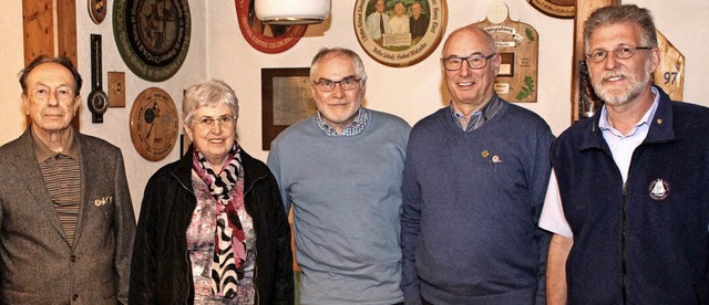 Oberschtzenmeister Martin Frank hat  ...tzengesellschaft Lahr ausgezeichnet.   | Foto: Reiner Beschorner