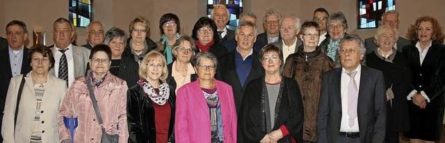 Zahlreiche Menschen feierten am Sonnta...dienst in der Steinener Petruskirche.   | Foto: Ralph Lacher