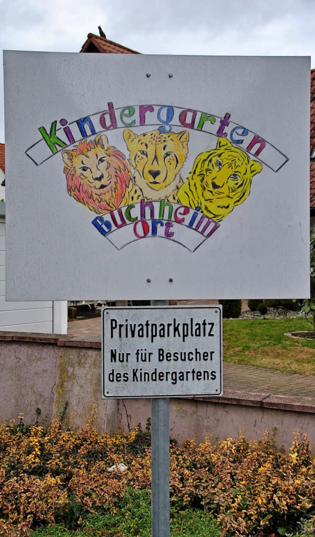 Fr den Buchheimer Kindergarten soll e...enden dreigruppigen Bau anschlieend).  | Foto: Manfred Frietsch