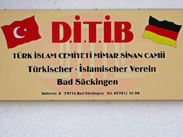 Sieht sich mit Homophobie-Vorwrfen ko...: die Ditib-Gemeinde in Bad Sckingen.  | Foto: Felix Held