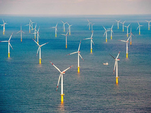 Gebiete fr Offshore-Windparks werden knapp.  | Foto: Daniel Reinhardt