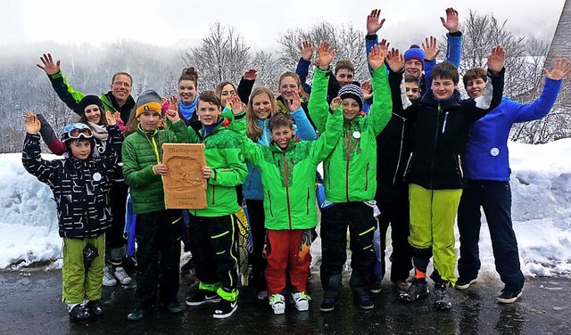 <BZ-FotoAnlauf>Johanniterschule:</BZ-F...f> Erfolgreich beim Kreisjugendskitag   | Foto: Privat