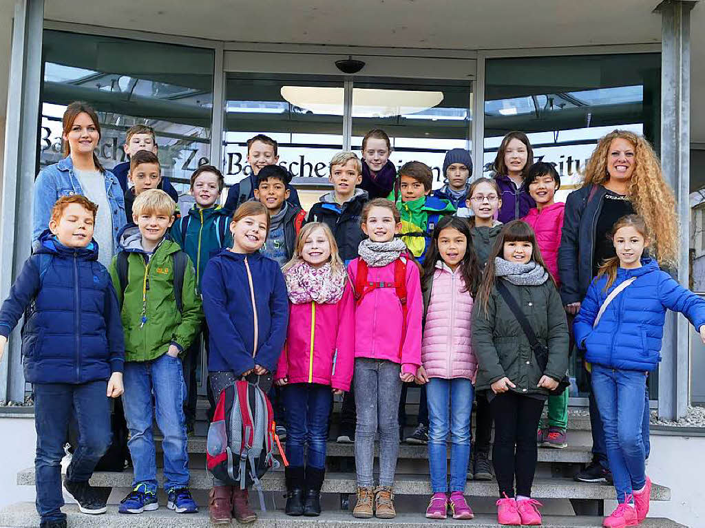 Klasse 4d der Johann-Heinrich-von-Landeck-Schule aus Bad Krozingen Klasse 4d der Johann-Heinrich-von-Landeck-Schule aus Bad Krozingen