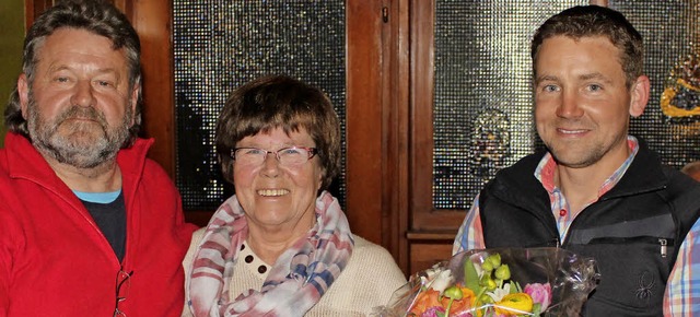 Hanneore Weis Ehrenmitglied bei dern G...euger (r.) mit dem neuen Ehrenmitglied  | Foto: Rolf-Dieter Kanmacher