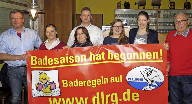 Start in die Badesaison (v.l.): Michae..., Daniela Holzenthaler, Norbert Hauck   | Foto: C. Ehlenbrker