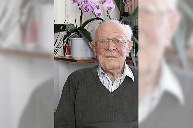 95 Jahre alt und seit 85 Jahren im Schwarzwaldverein