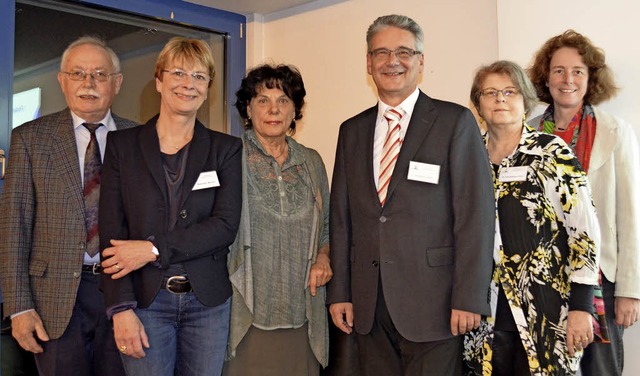 Anton Reize, Susanne Wetzel, Gerlinde ...n-Weber, Tilly Nothhelfer (von links)   | Foto: B. Wieschenkmper