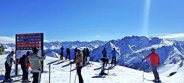 <BZ-FotoAnlauf>Skiclub Maulburg:</BZ-F...en Pisten im Tiroler Skigebiet Ischgl.  | Foto: ZVG