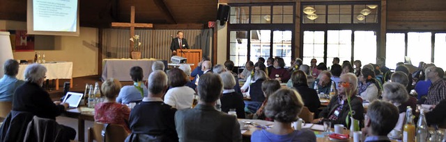 Zu Gast im Martin-Luther-Haus in Stauf...dalen des evangelischen Kirchebezirks   | Foto:  Rainer Ruther