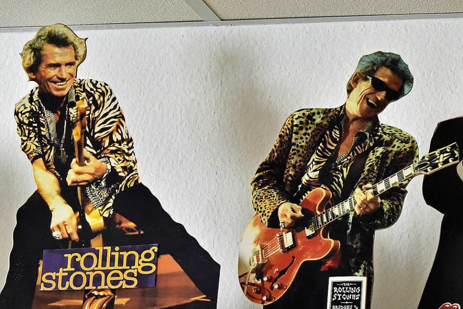 Die Rolling Stones als Pappkameraden (Foto: Michael Bamberger) Die Rolling Stones als Pappkameraden (Foto: Michael Bamberger)