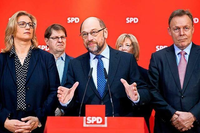 Koalitionsfrage: SPD legt sich trotz Niederlage nicht fest
